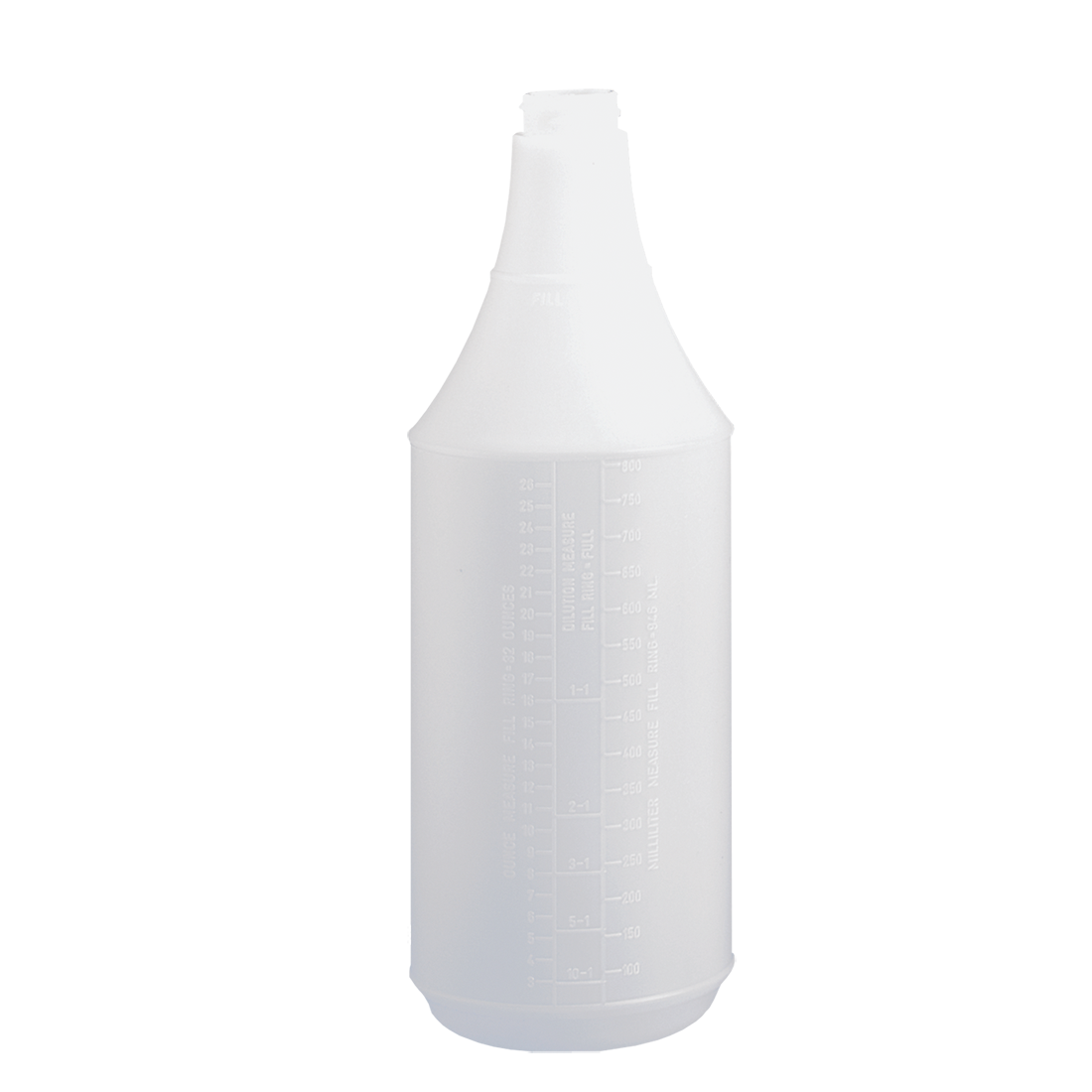 32oz Bottle with Embossed Scale