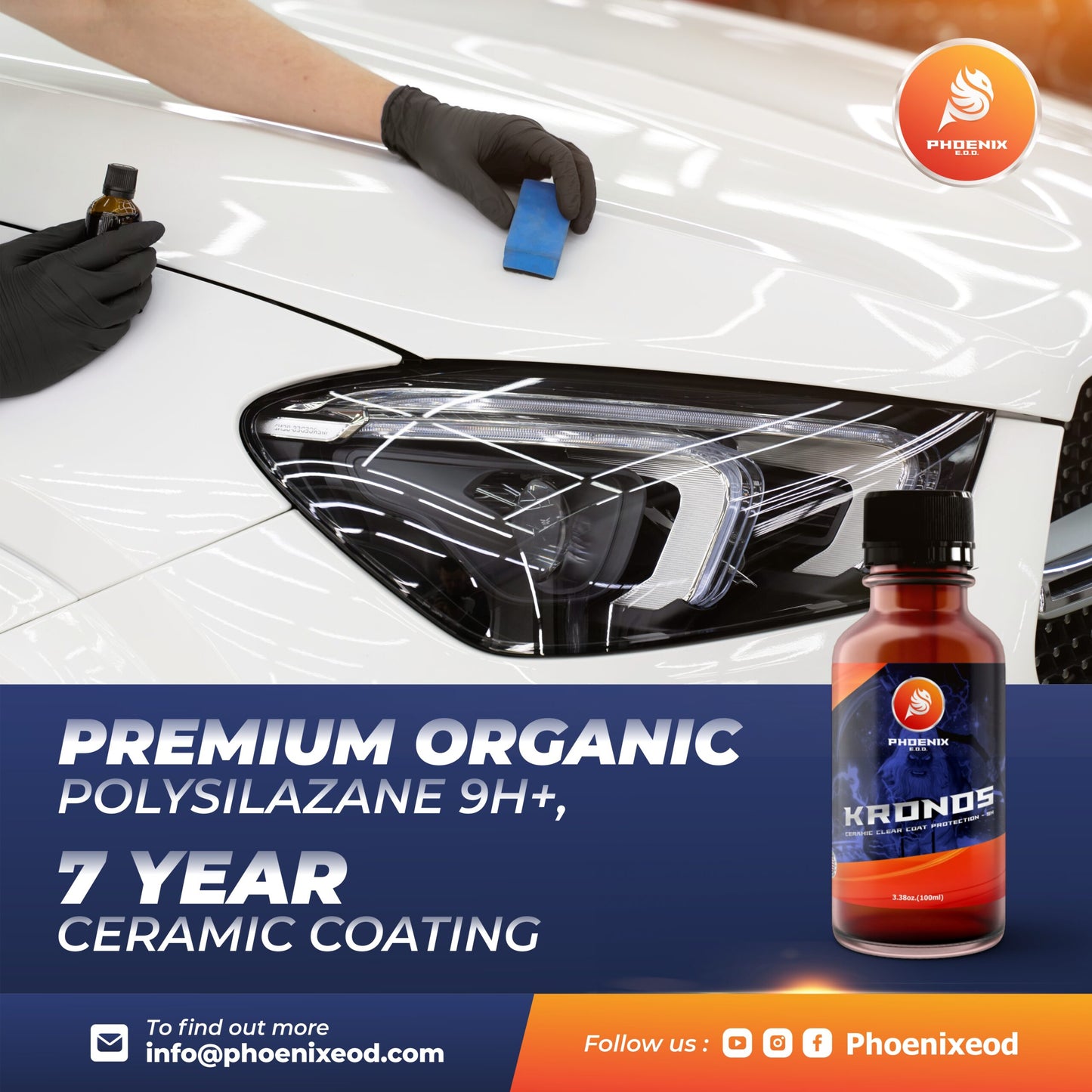 Kronos Ceramic Clear Coat Protection – 9H+