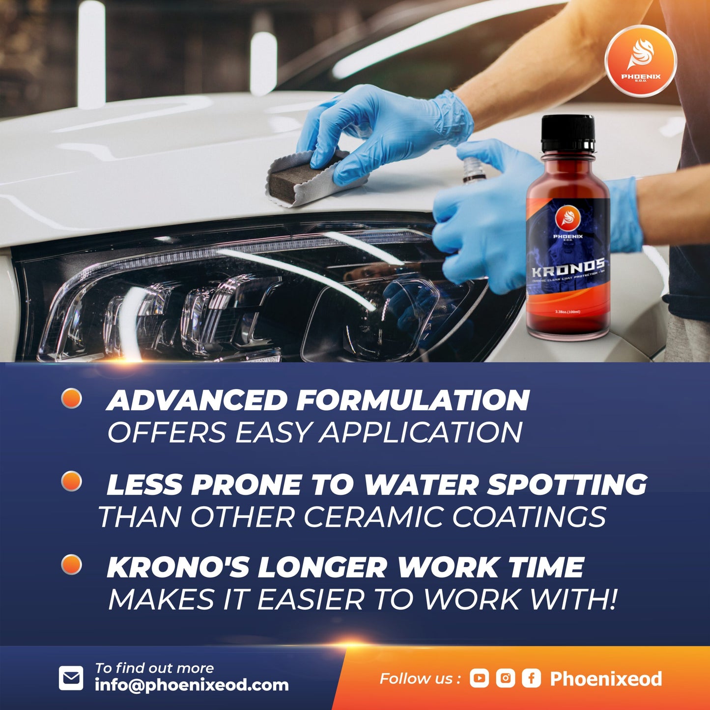 Kronos Ceramic Clear Coat Protection – 9H+