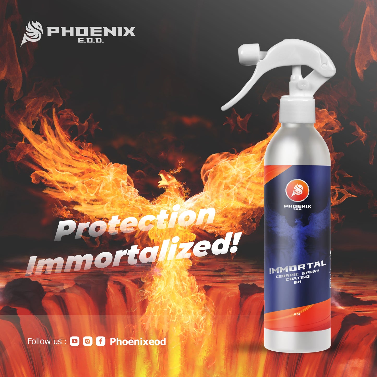 Immortal Ceramic Spray Coating – 5H