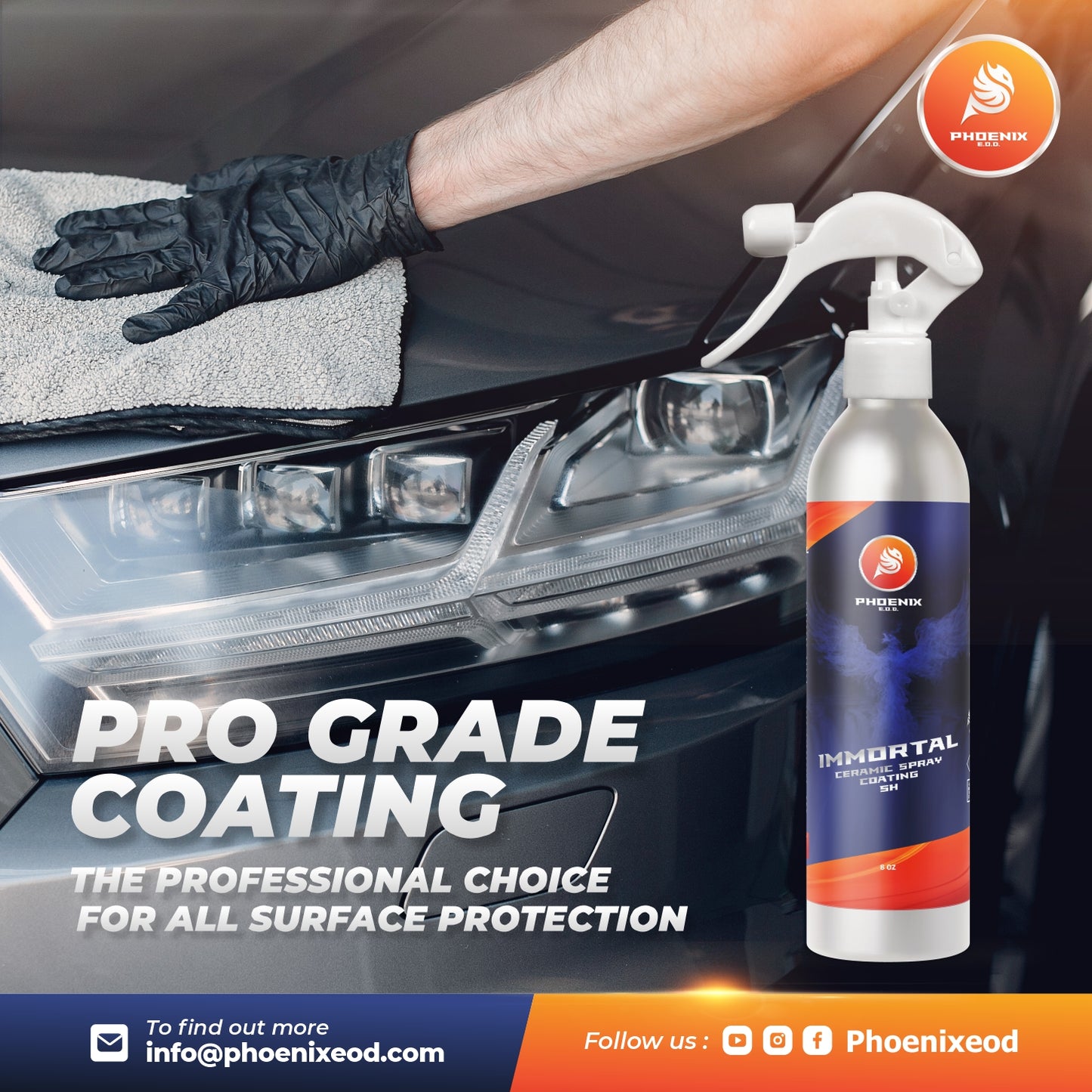 Immortal Ceramic Spray Coating – 5H