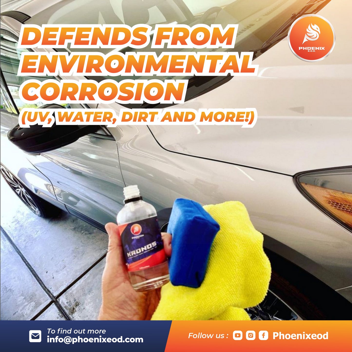 Kronos Ceramic Clear Coat Protection – 9H+