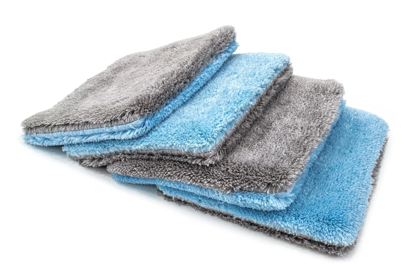 Flat Out - Microfiber Wash Pad (9"x8") Blue/Gray - 4 pack