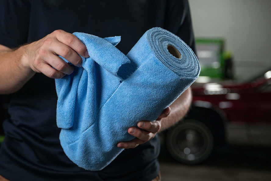 Roll-o-Rags - Microfiber Towels on a Roll 12"x12" - 30/roll