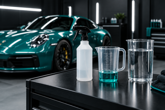🧮 How to Calculate Dilution Ratios for Car Detailing