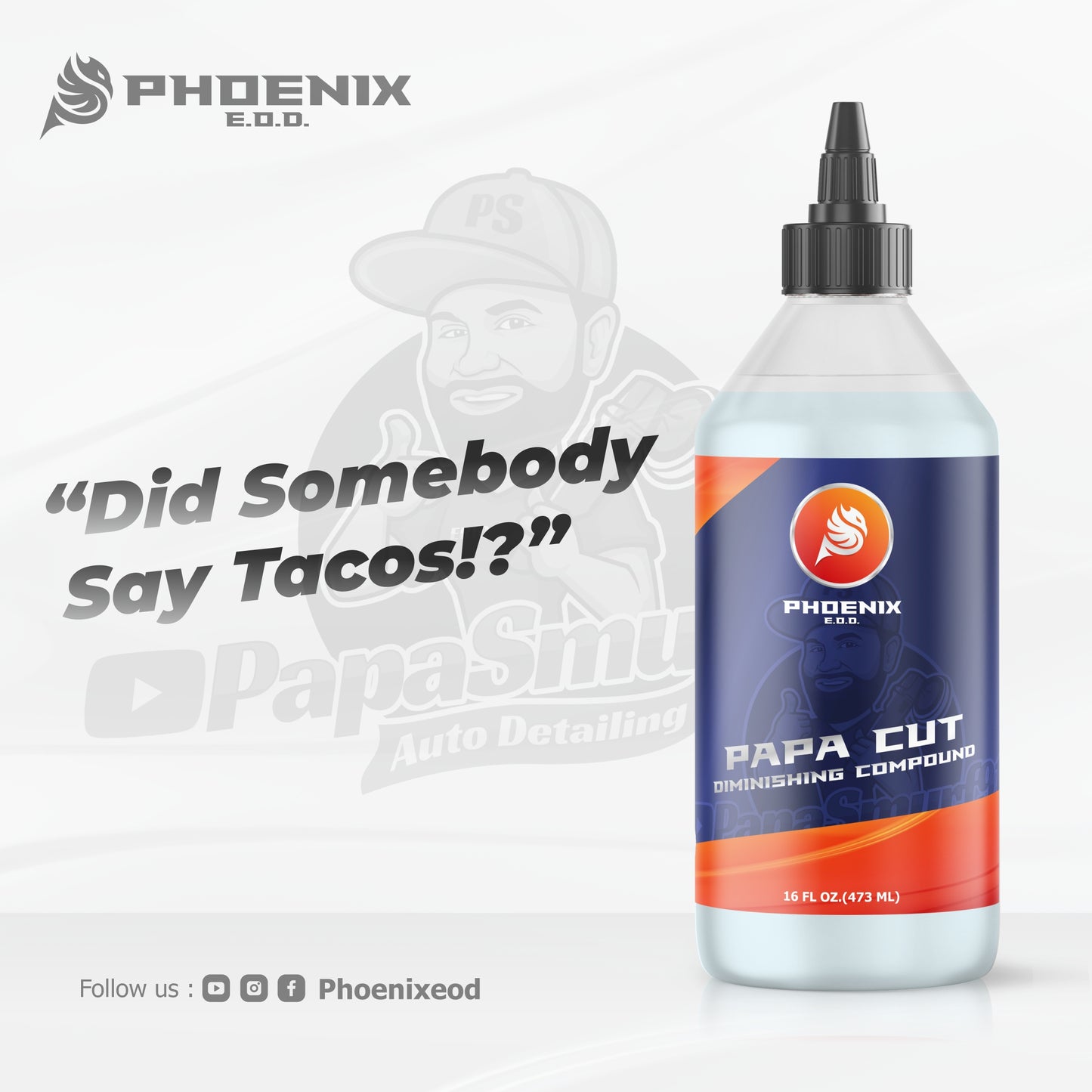 Papa Cut Diminishing Compound - 16oz