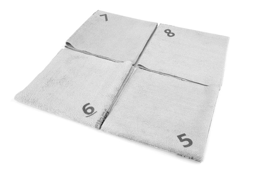 Quadrant Wipe - Microfiber Coating Leveling Towel (16 in. x 16 in., 390 gsm) - 10 pack