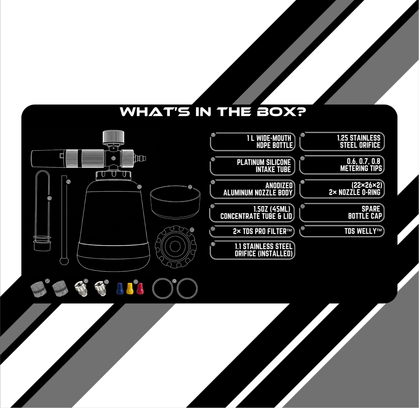 TDS Foam Cannon Pro V2.0 (Single)