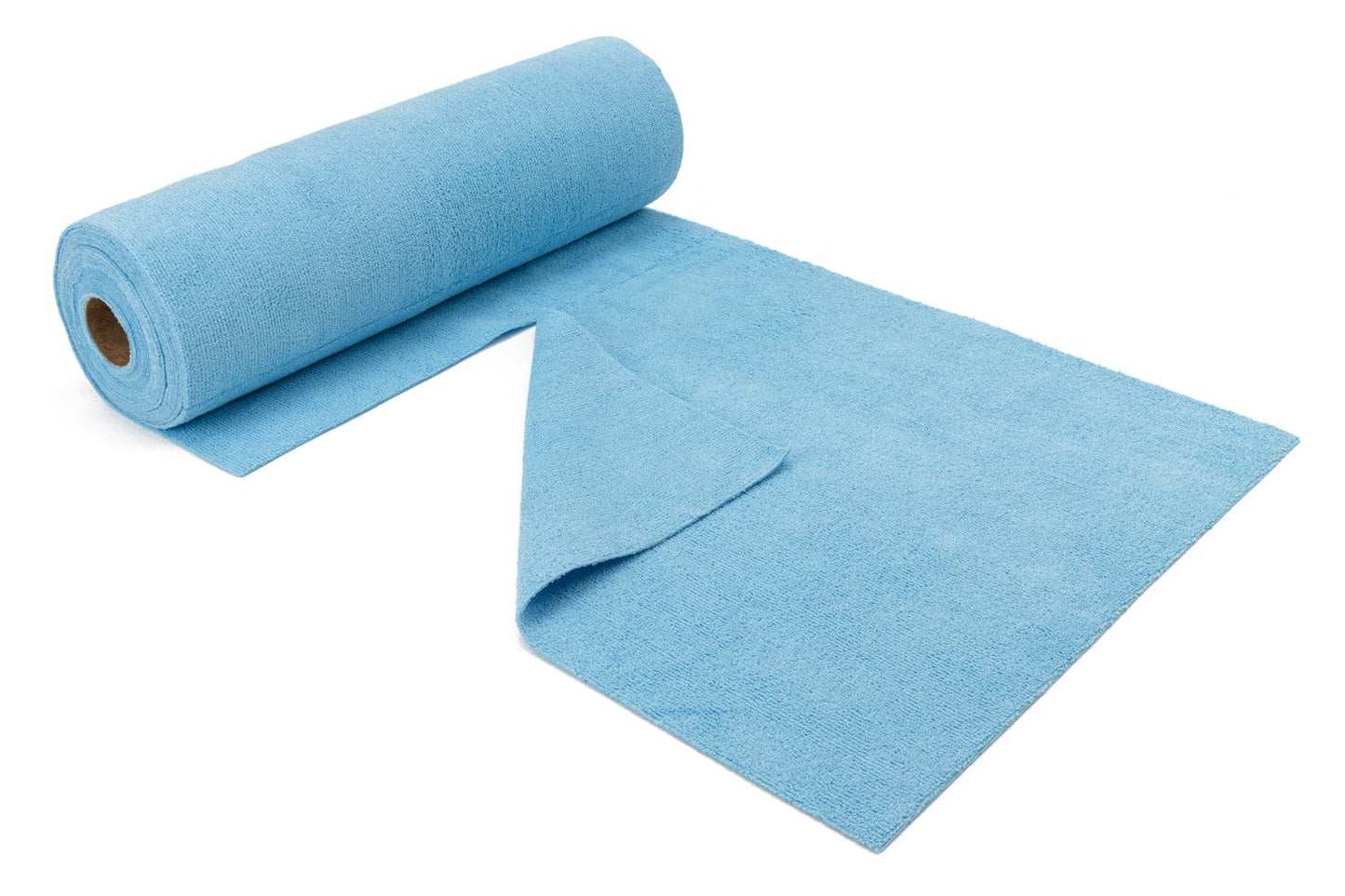 Mr. Everything : Roll-o-Rags Premium Microfiber Towels on a Roll 16"x16" - 20/roll - BLUE