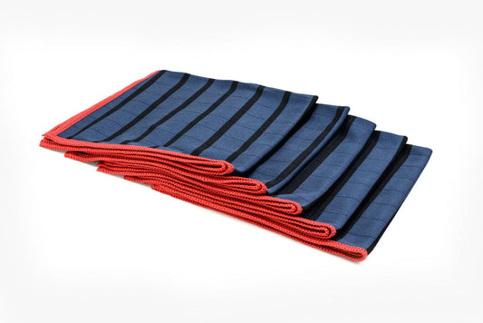 Carbon Glass Towel - Microfiber Window & Mirror Towel (16"x16") 5pk