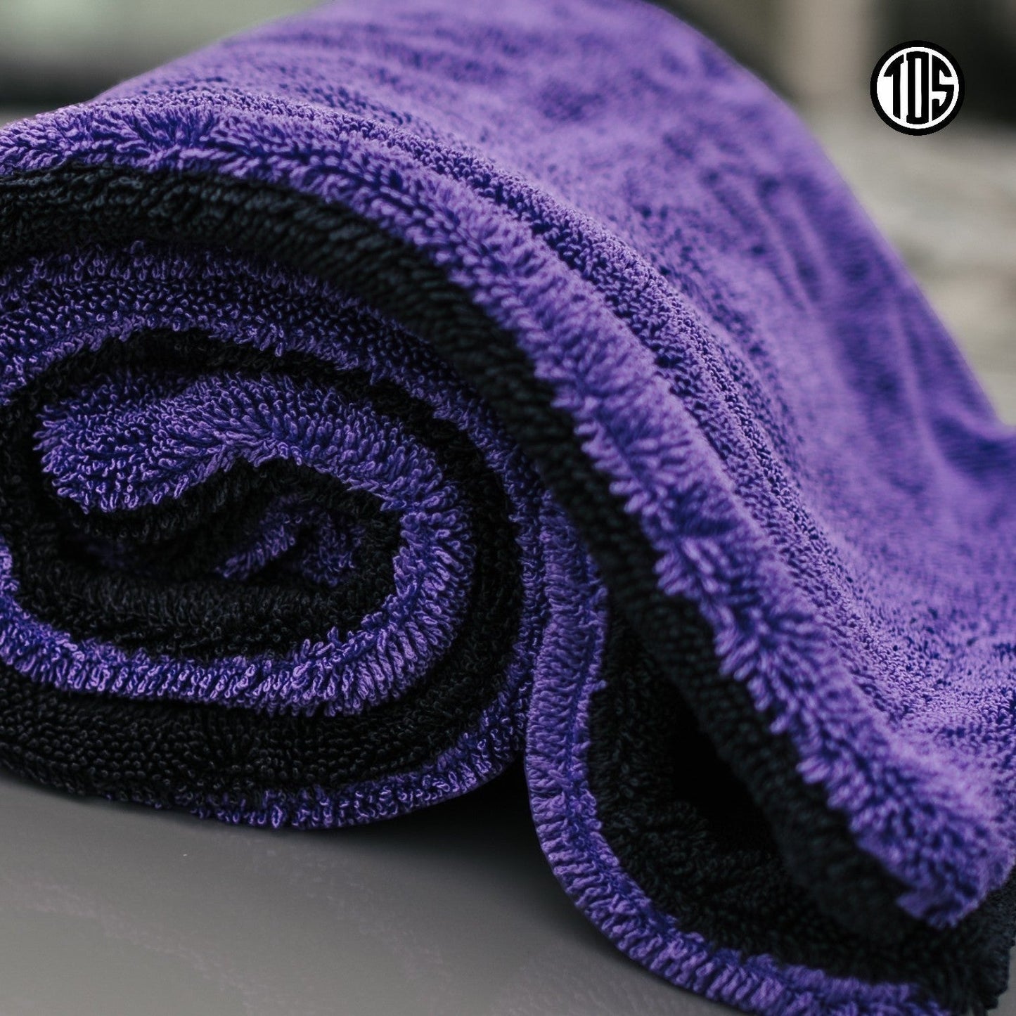 TDS 1600 GSM Twisted Loop Drying Towel - Purple