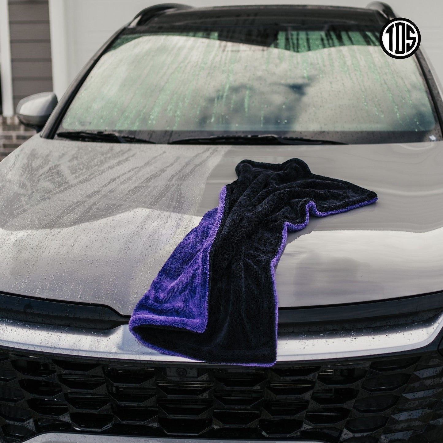 TDS 1600 GSM Twisted Loop Drying Towel - Purple